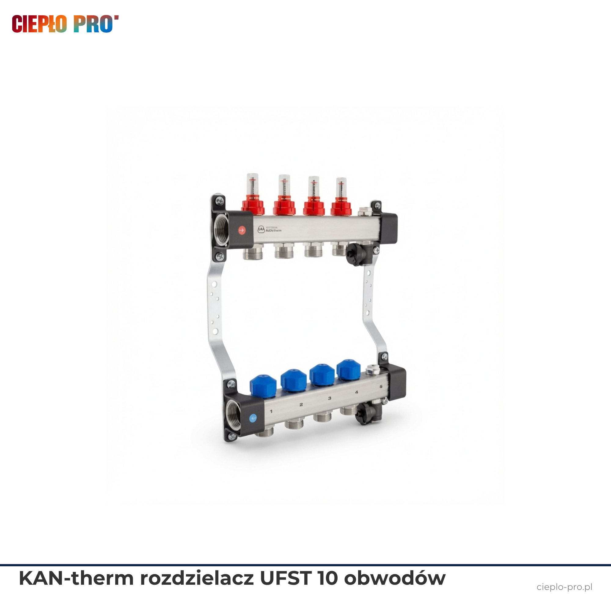 KAN-therm rozdzielacz UFST 10 obwodów